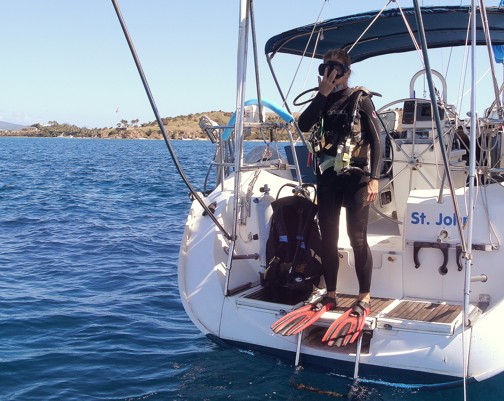 Scuba dive with Cloud 9 Sailing Adventures